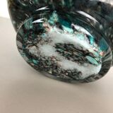 Rare Extra Large Vintage Pop Art Opaline Florence Glass Vase Design, Italy 1970s