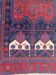 Very beautiful old Persian carpet Bijar handmade 148x318 cm