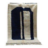 Tapis beni ourain fait main artificielle taille 150 x 250 cm