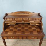 Art deco cylinder lady desk