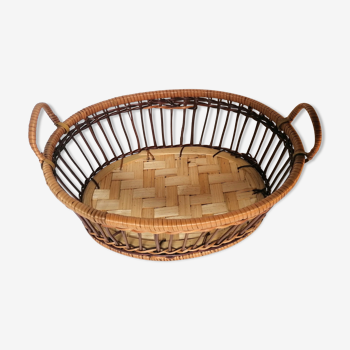 Wicker bread basket