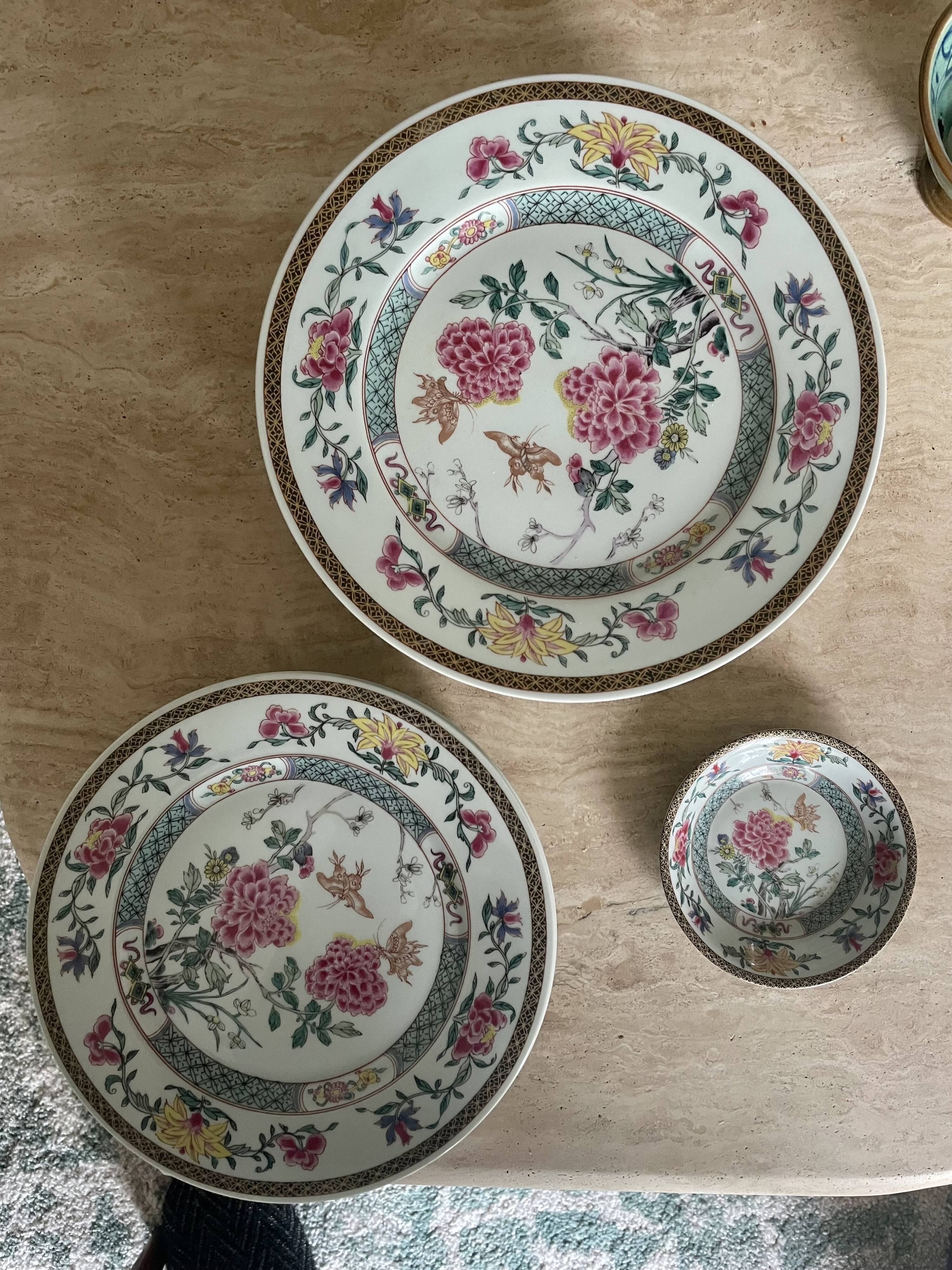 Plate service Kien Long Puiforcat