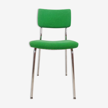 Green vintage office chair