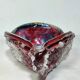 Cenicero de cristal de Murano. Italia, 1980s