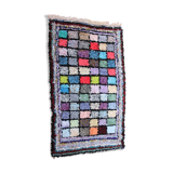 Tapis berbere boucherouite "nhima" 120x200cm