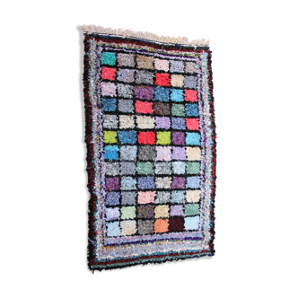 Tapis berbere boucherouite "nhima" 120x200cm