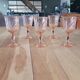 5 verres à pied Rosaline