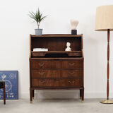 Walnut secretary, Danish design, 60's, production: Denmark