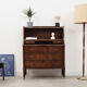 Secrétaire en noyer, design danois, années 60, production: Danemark