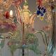 Large Venetian Rezzonico chandelier in multi-colored Murano glass, circa 1920