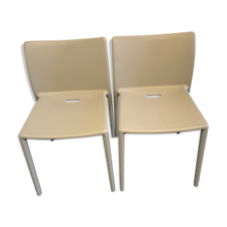 Lot de 2 chaises Air-chair de chez Magis