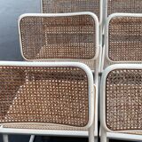Set of 4 Cesca Model chairs by Marcel Breuer