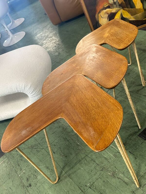 Tables gigognes Jacques Hitier 1952