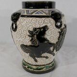 Glazed ceramic vase, china – 2nd part xixth