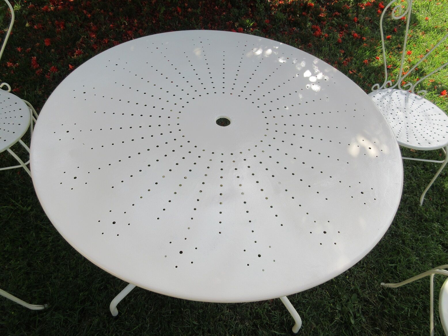 Salon de jardin en fer forgé