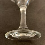 Coupe champenoise ancienne en verre soufflé