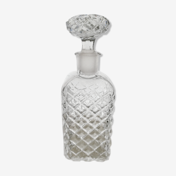 Glass whisky decanter