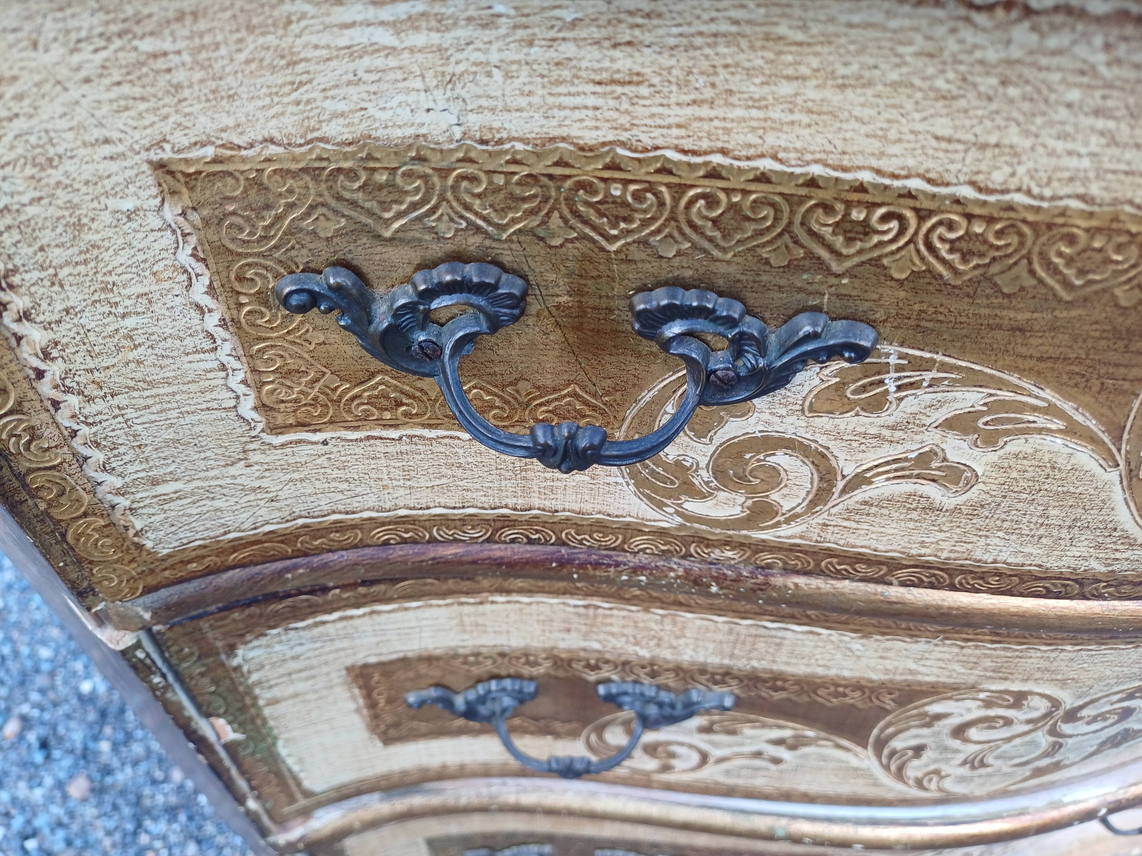 Limed chest of drawers 3 drawers