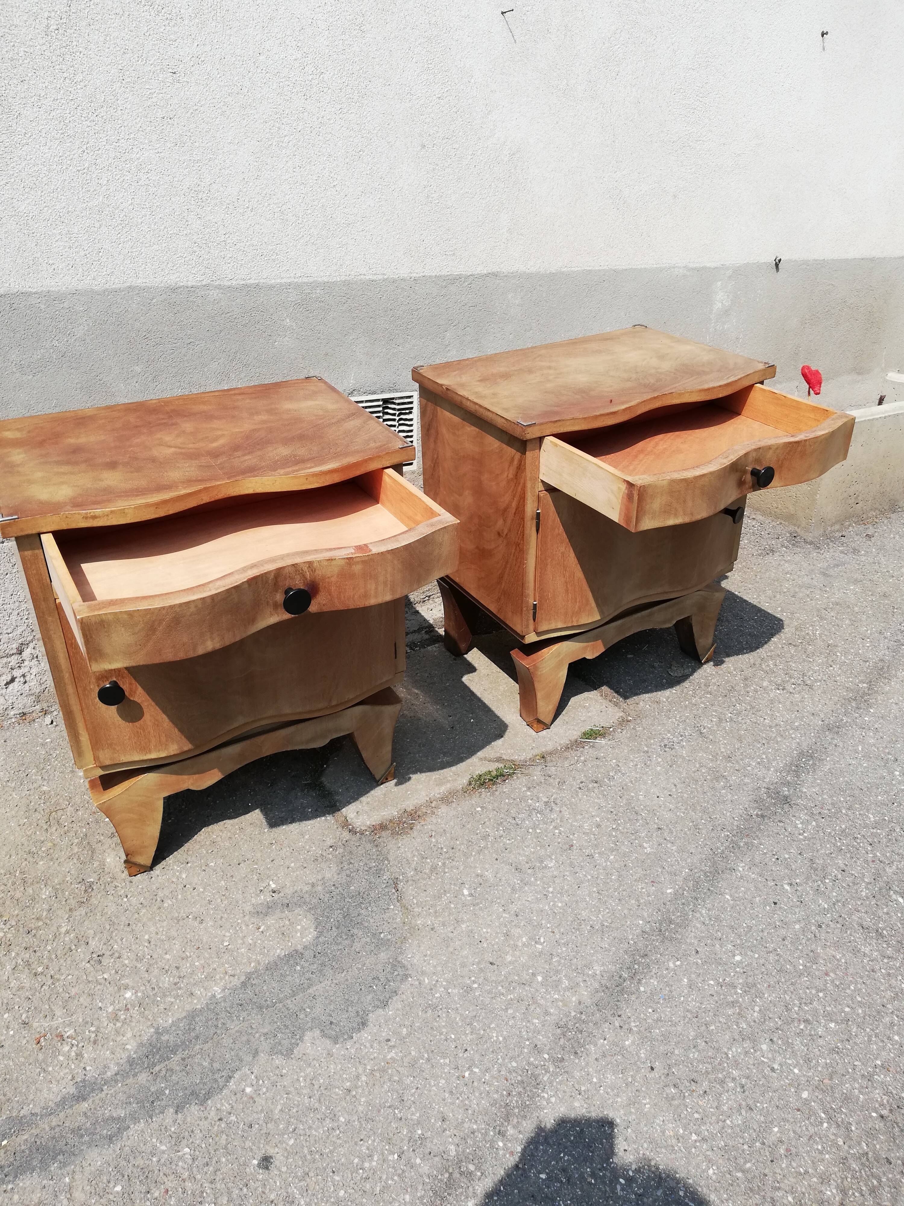 Pair of bedside tables 50 year
