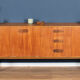 Enfilade danoise teck mid century 1960s