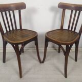 12 chaises bistrot Baumann