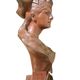 Bronze sculpture entitled “La Brunetta”