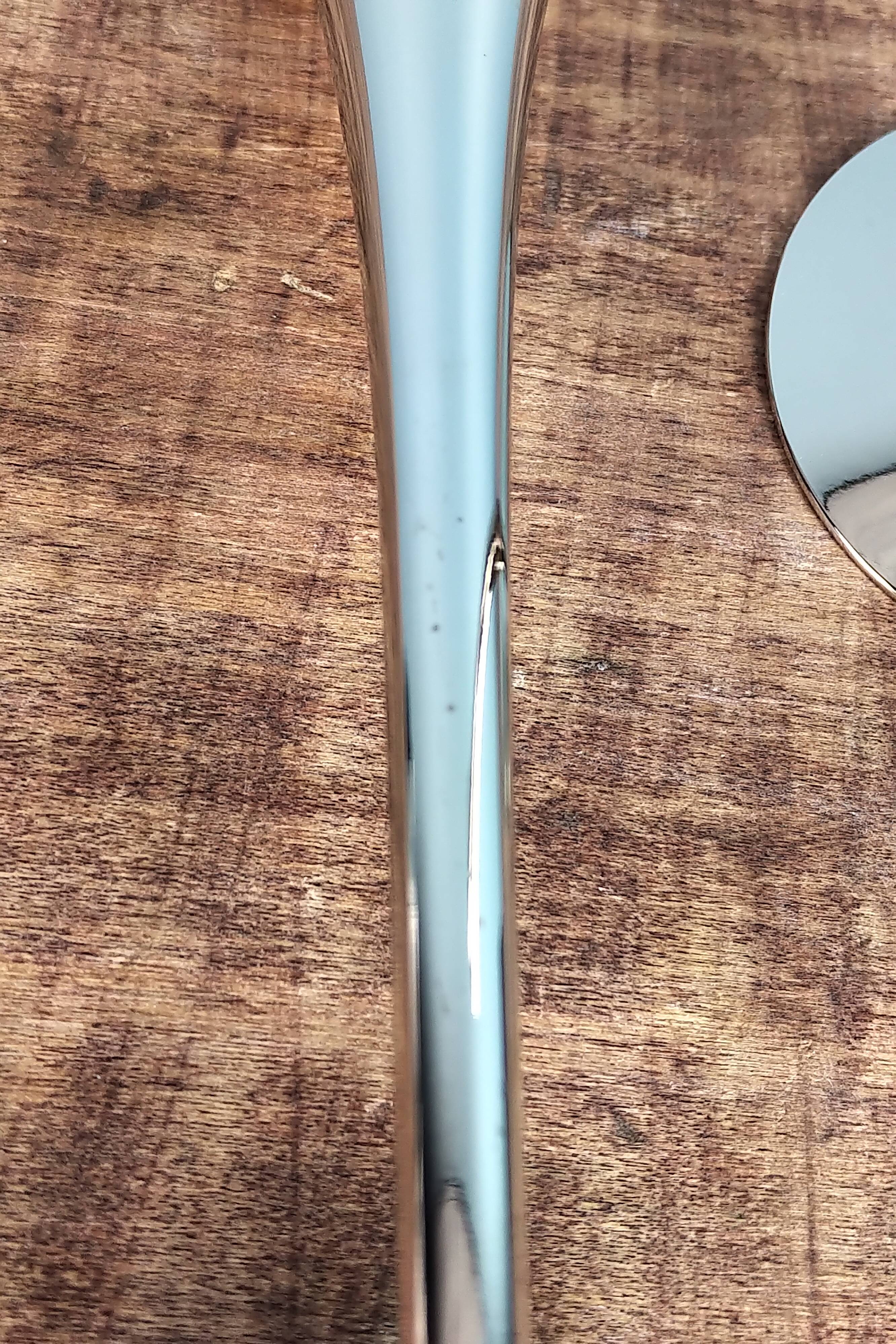 Pair of Solingen candle holders