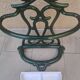 Enamelled cast iron umbrella stand