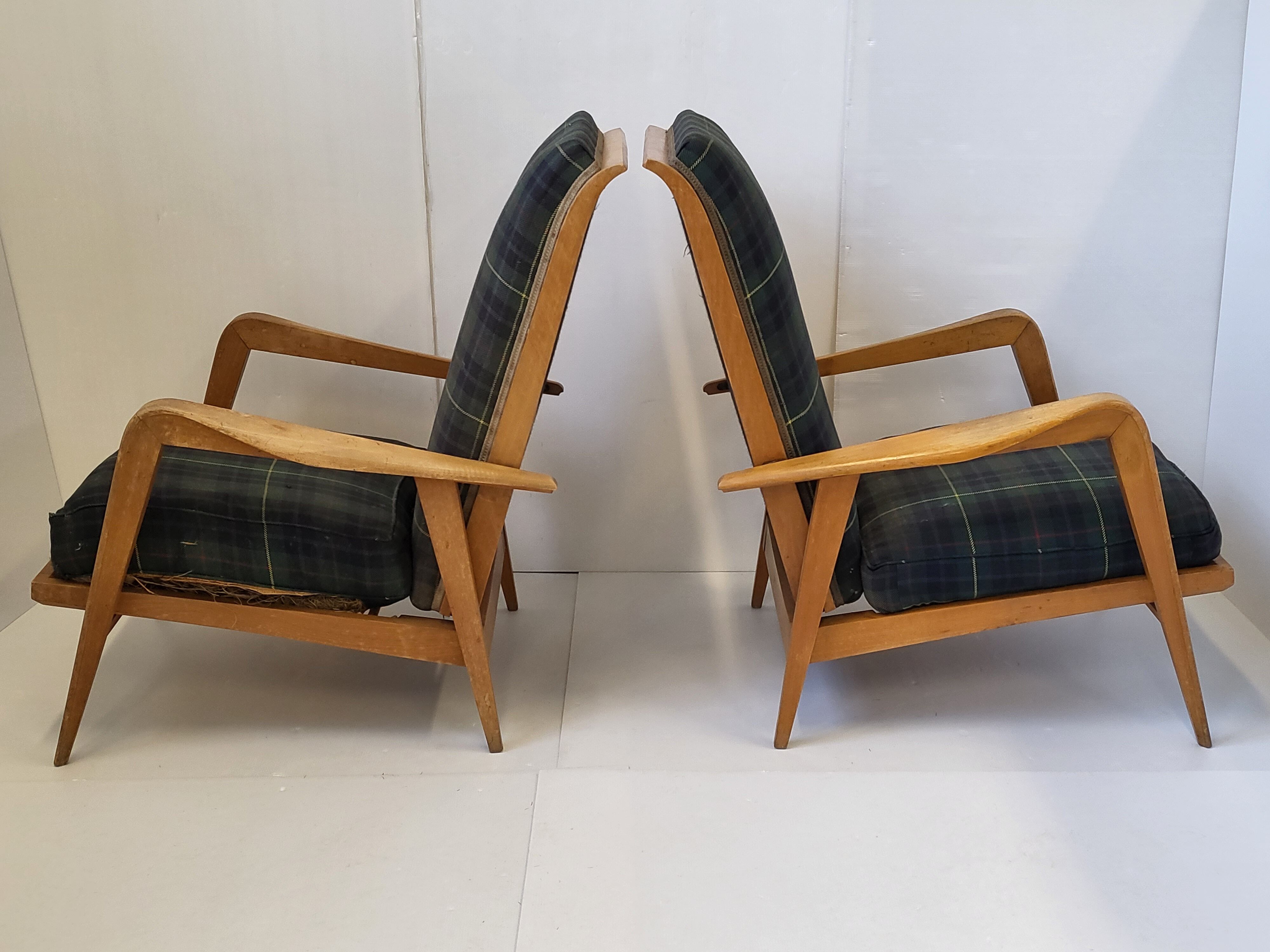 Paire de fauteuils SK140 de Etienne-Henri Martin Steiner