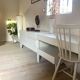 Table chevet bout de canapé vintage Interlubke