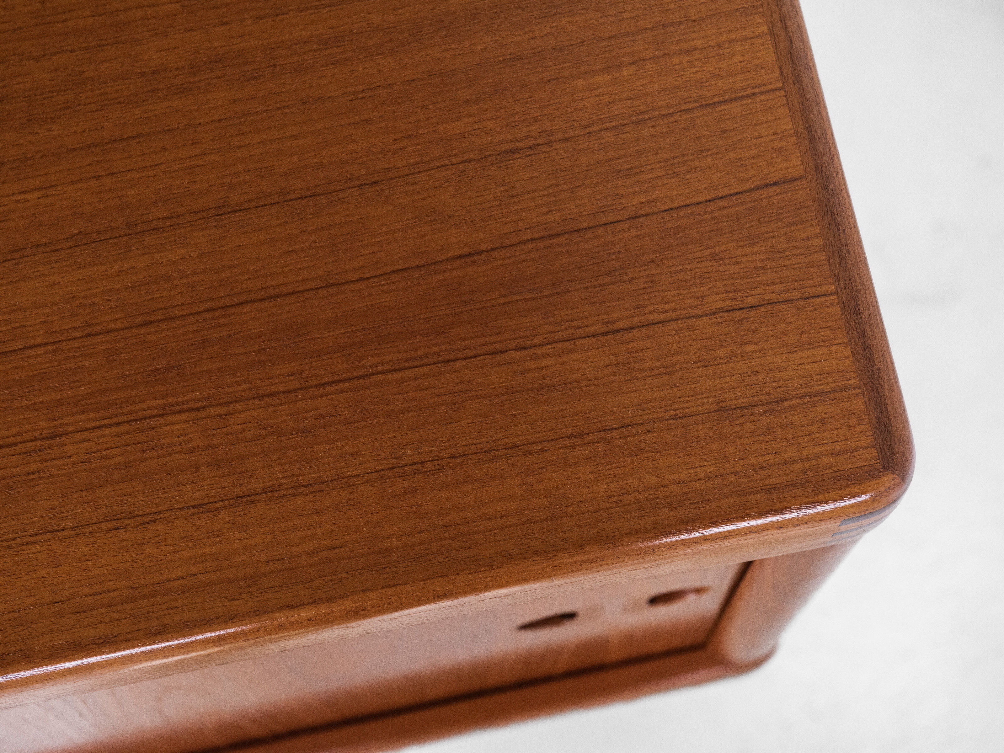 Midcentury Danish sideboard in teak by HW Klein for Bramin 1960s - with 3 stripes