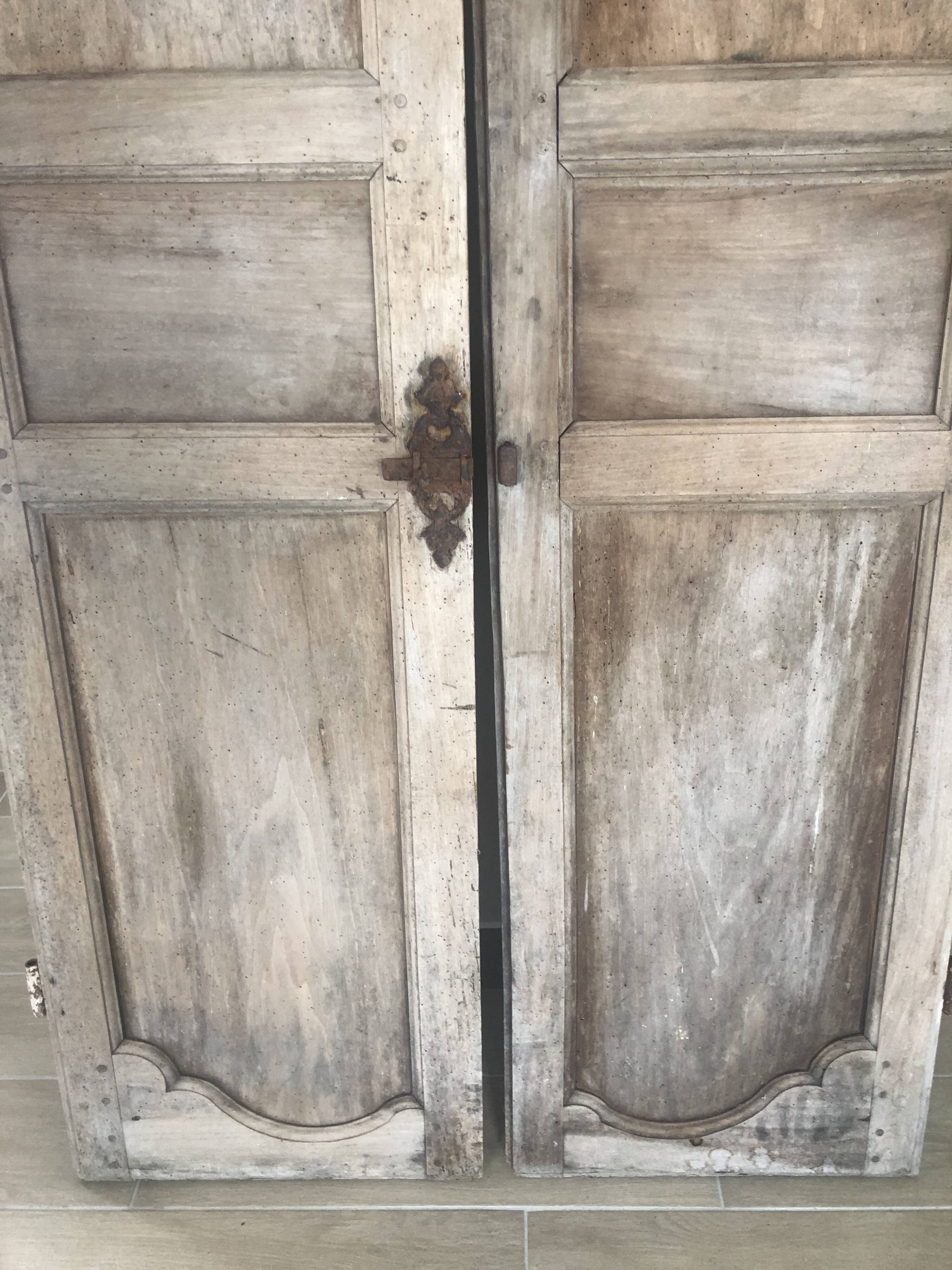 Old wooden doors (wardrobe, cupboard)