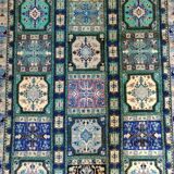 Large handmade Moroccan wool rug 290 cm