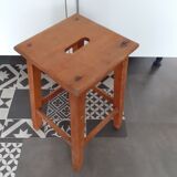 Wooden stool