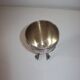 Silver metal shell