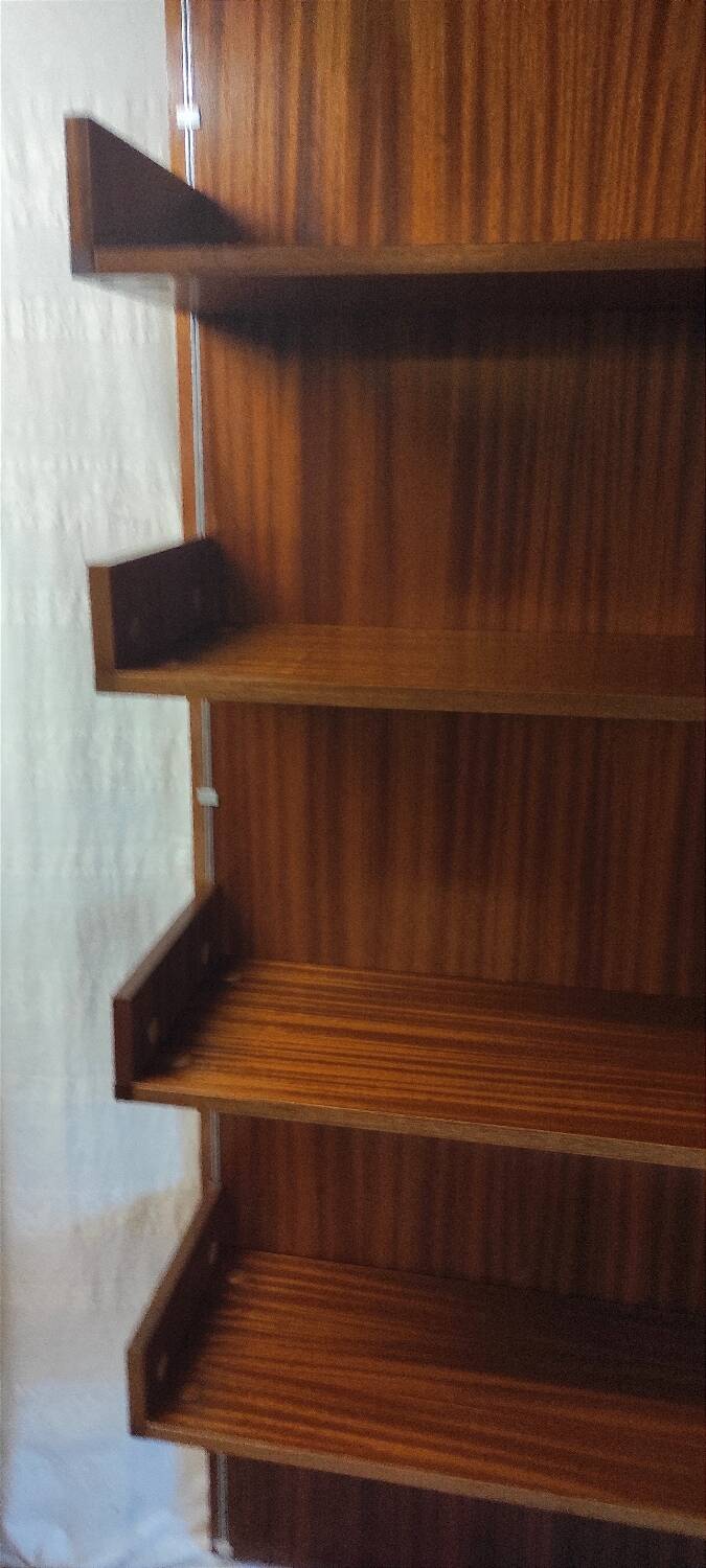 Hanging wall bookcase - mid 20th century