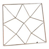 chrome coffee table