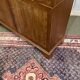 English two-piece mahogany bookcase from the 1950s