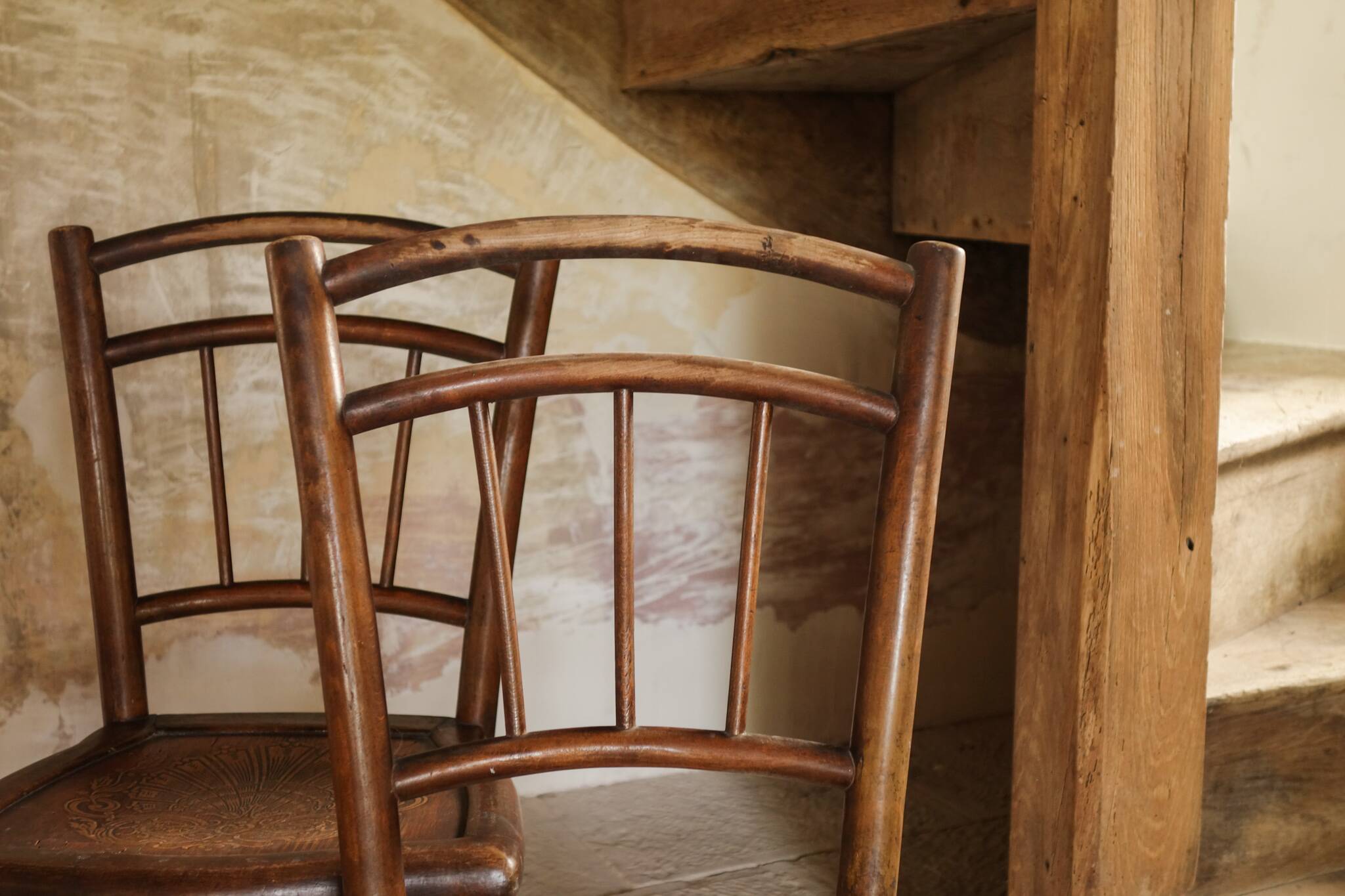 French bistro chair from the 1940s.