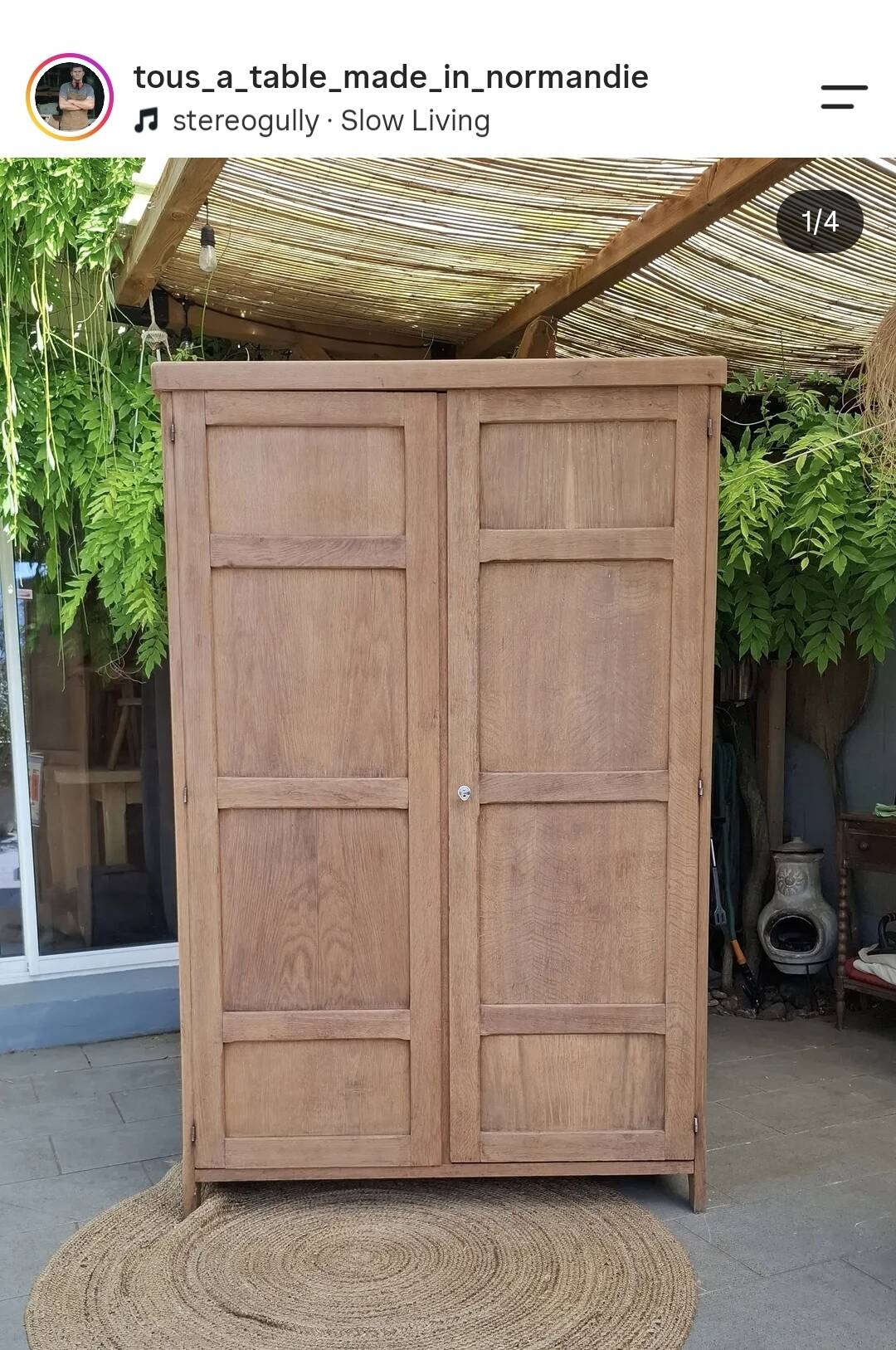 Armoire parisienne rénovée