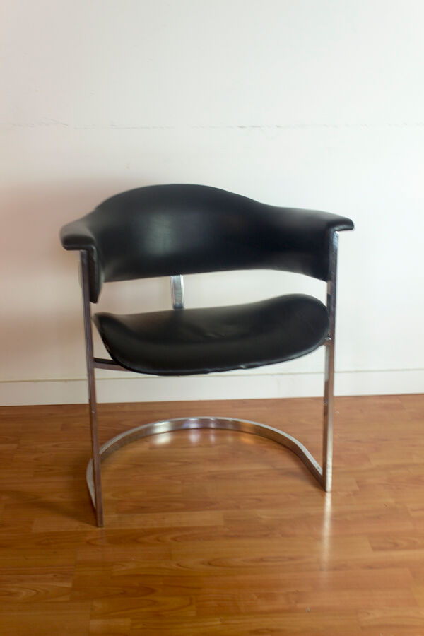 Chaise par Vittorio Introini pour Mario Sabot 1970