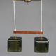 Scandinavian glass pendant by Carl Fagerlund for Orrefors