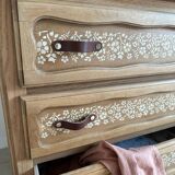 Commode 3 tiroirs bohème chic