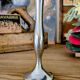 Polished metal vintage Damart soliflore – 20th-century modernist design
