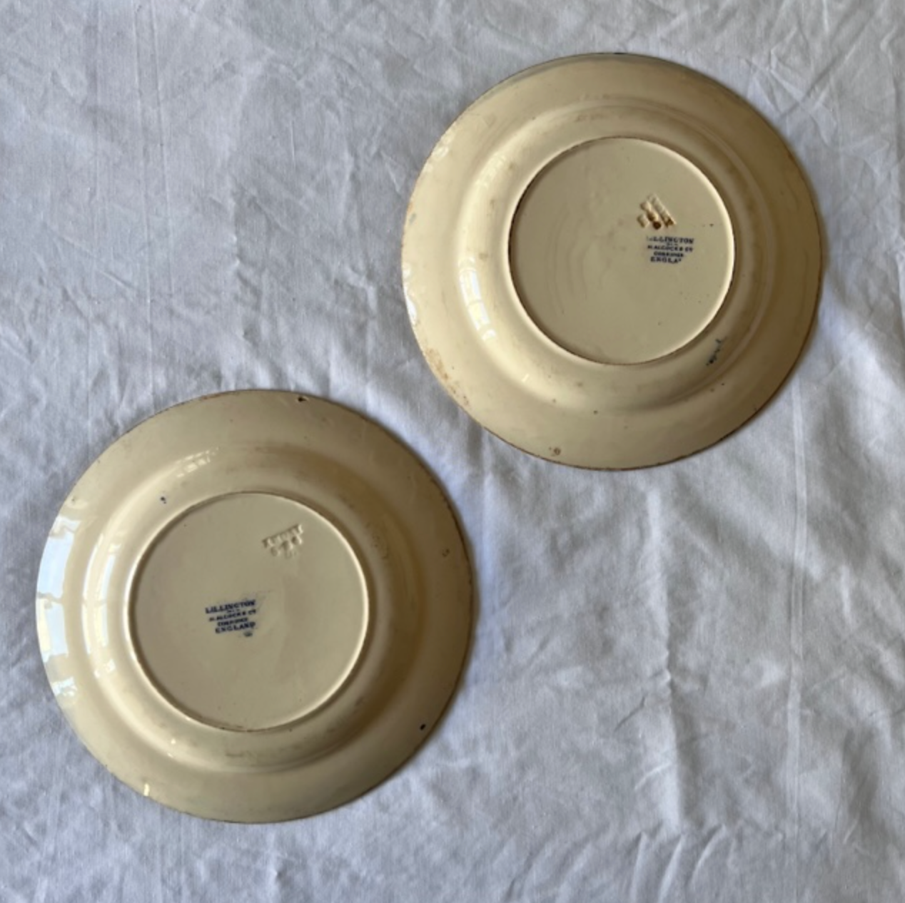 Plates Lillington, Cobridge England