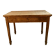 Firm table desk in raw solid oak vintage