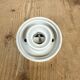 Vintage White Porcelain Wall Light, 1970s
