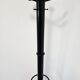 80s Stylish Black Coat Rack and Umbrella Stand