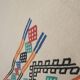 Vintage Turkish hallway rug 74x478 cm