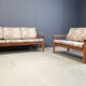 Mid century scandinavian sofa set, 1970s